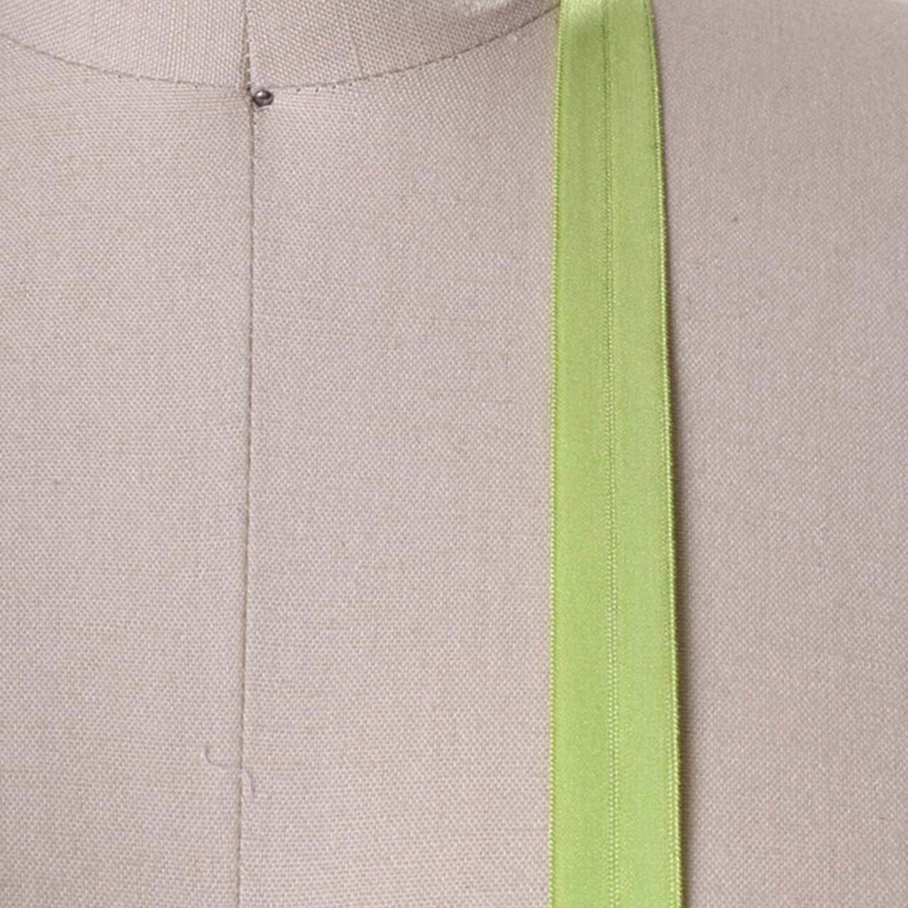 3 Yards Lime Fold Over Elastic 5/8" Soft Trim for Hair Accessories & DIY Crafts